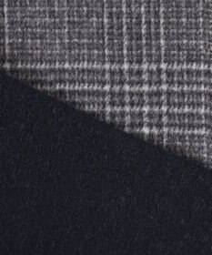 J.PRESS LADIES L 【リバーシブル】ウールナイロン リバー チェック ショート コート