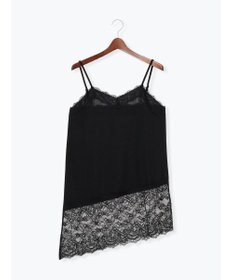 Te chichi イレギュラーヘムレイヤードレースキャミ