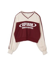 WEGO 切り替えショートスウェット