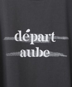 Green Parks 裾レースドッキングカットロゴチュニック