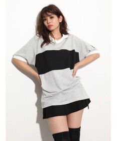 Green Parks ＥＧＯＩＳＴ　ロゴ刺しゅうラガーシャツ