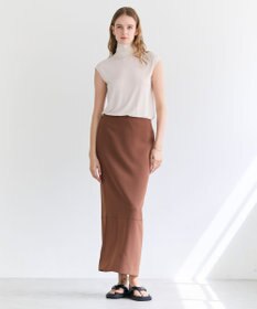 BEIGE， MELLE / ハイストレッチ ハイネックカットソー