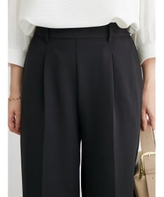 Green Parks きれいシルエットワイドパンツ