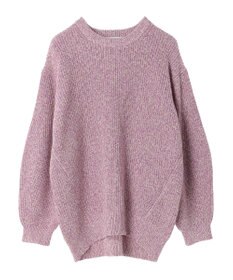 AMERICAN HOLIC 片畦クルーネックニットプルオーバー