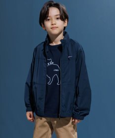 J.PRESS KIDS 【撥水】【140-170㎝】バックロゴ ポケッタブル ブルゾン