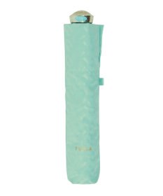 MOONBAT フルラ (FURLA) 折りたたみ傘 雨傘 ジャカード モノグラム ベア UV 軽量