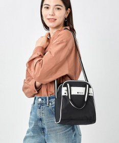 N/S MINI SATCHEL/スペクテイターブラック / LeSportsac