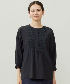 自由区 S シアージオメトリックジャカードプルオーバー ブラウス