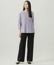 自由区 S シアージオメトリックジャカードプルオーバー ブラウス