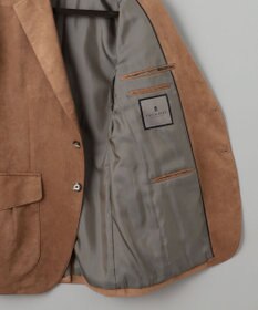 GOTAIRIKU 【イージーケア】ウルトラスエードサファリジャケット