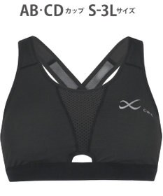 CW-X 【WOMEN】 CW-X ハイサポート タイプ スポーツブラ 【SPORTSゆれケアBra】 メッシュ ユレ・ズレをおさえる ムレにくい マラソン ジョギング 球技 ノンワイヤー レディース HTY178 /ワコール