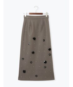 Te chichi ビジューデザインナロースカート《2025winter catalog item》