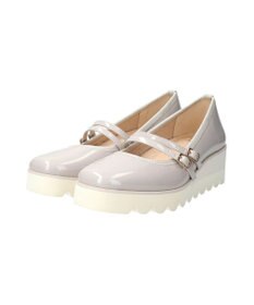 Bridget Birkin 【Round About】厚底ダブルストラップパンプス