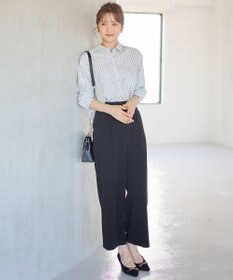 ANY SIS 【洗える】チェーンポイント ワイドパンツ