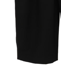 Green Parks コサージュ付レースペプラムロンパース