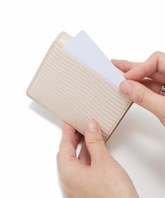TOPKAPI 【TOPKAPI】イタリアンレザー リザード型押し 二つ折り 財布 LUCIA ルチア