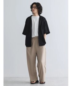 CRAFT STANDARD BOUTIQUE レースオープンカラーシャツ