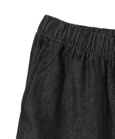 WEGO 【ユニセックス着用ITEM/ウエストゴム/SMLサイズ展開】デニムイージーストレートパンツ