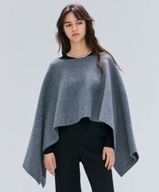 BEIGE， CHICORA / プルオーバーウールニットケープ