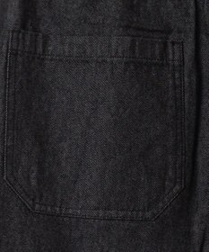 WEGO 【ユニセックス着用ITEM/ウエストゴム/SMLサイズ展開】デニムイージーストレートパンツ