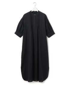 23区 S 【SLOW/洗える】リネンコットン シャツワンピース