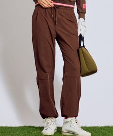 PW CIRCULUS 【ストレッチ素材】【WOMEN】セミワイド イージーパンツ ゴルフウェア レディース