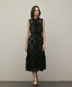 GRACE CONTINENTAL チュールレースワンピース