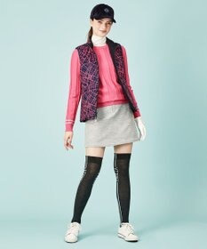 23区GOLF 【WOMEN】【手洗い可】クロスサーモツイル 台形 スカート