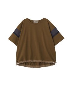 AMERICAN HOLIC 異素材ラインプルオーバー