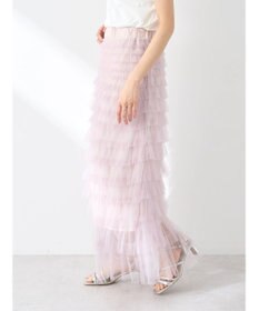 earth music&ecology ティアードフリルチュールスカート