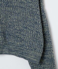 WEGO ミックスカーラーショートニット