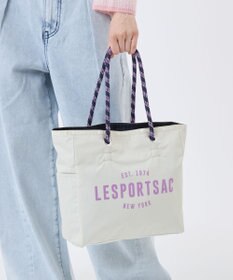 LeSportsac ML 2 WAY TOTE        /2ウェイビスケットベージュ/ディープシー