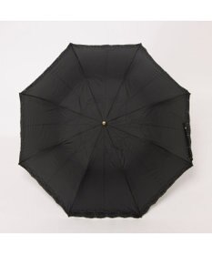 UNBILLION カシュネ cachenez / PUフラワーボーラー刺繍トップレス2段折りたたみ傘