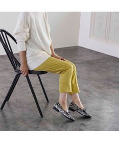 MODE ET JACOMO <D'ICI>スクエアトゥモチーフローファー