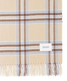 MOONBAT MACKINTOSH PHILOSOPHY(マッキントッシュ フィロソフィー）カシミヤ100％ クラシカルチェックマフラー