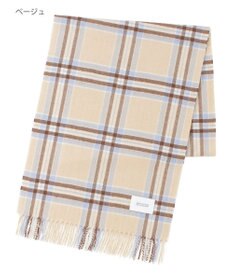 MOONBAT MACKINTOSH PHILOSOPHY(マッキントッシュ フィロソフィー）カシミヤ100％ クラシカルチェックマフラー