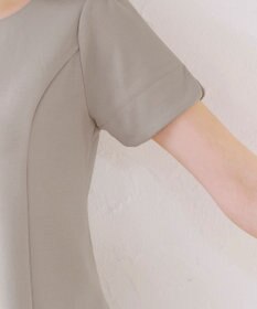 Tiaclasse 【UVカット・吸水速乾】 “きれい見え” パネルラインカットソートップス