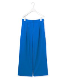 ICB 【洗える】 ウォッシャブルウールジャージー ワイドパンツ