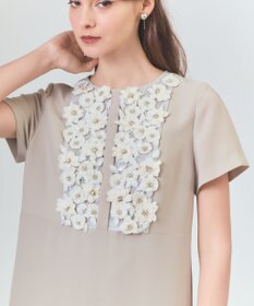 GRACE CONTINENTAL コサージュビジュードレス