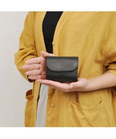 UNBILLION perche 姫路レザーかぶせミニウォレット