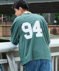 WEGO 【ユニセックス着用ITEM】ナンバリングフットボールBIG　T（LS）