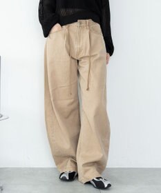WEGO ワイドカーブスウィッチングパンツ