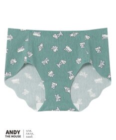 une nana cool MADE WITH ねずみのANDY【綿混】フラット仕上げショーツ