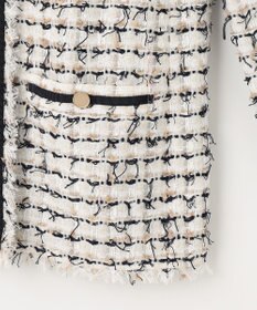 自由区 ファンシーツイード ジャケット