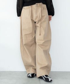 WEGO ワイドカーブスウィッチングパンツ