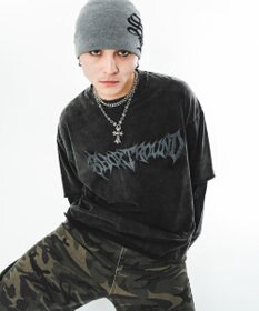 WEGO 【ユニセックス着用ITEM】ブリーチレイヤードグラフィックT（LS）