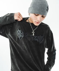 WEGO 【ユニセックス着用ITEM】ブリーチレイヤードグラフィックT（LS）