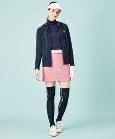 23区GOLF 【WOMEN】【手洗い可】クロスサーモツイル 台形 スカート