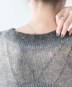 WEGO グラデーションメッシュニット