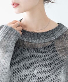 WEGO グラデーションメッシュニット